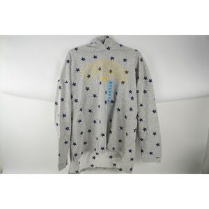 Liv Casual LSU TIGERS Pullover Hoodie Sweatshirt Gray Stars, Women's Large